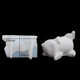 Cat Mold 3D Gypsum Plaster Soap Resin DIY Craft