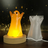 Ghost Ornaments Silicone Mould Halloween Resin Mold Home Decoration