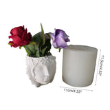 Goddess Plant Pot Silicone Mold for Succulent Resin Flower Pot