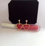 Lovely Heart Clip Earrings for Women