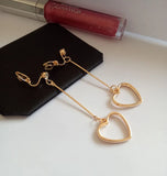 Lovely Heart Clip Earrings for Women