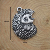 Cute Hedgehog Keychain Animal Jewelry for Car Keys