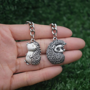 Cute Hedgehog Keychain Animal Jewelry for Car Keys