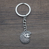Cute Hedgehog Keychain Animal Jewelry for Car Keys