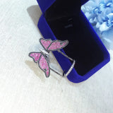 Butterfly Ring Open Rings Women Cubic Zirconia Jewelry