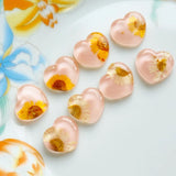 Resin Ear Stud Patch UV Epoxy Real Flower Dried Flower