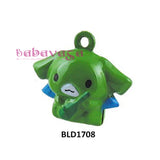 Little Wing Elephant Bell Necklace Pendant Jewelry