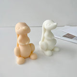 Long Ear Rabbit Scented Candle Silicone Mold