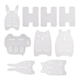 Mobile Phone Stand Epoxy Casting Mold Set Accessories