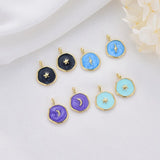 Moon Star Heart Charms for Jewelry Making Bohemia Pendant DIY Earrings Necklace