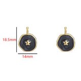 Moon Star Heart Charms for Jewelry Making Bohemia Pendant DIY Earrings Necklace
