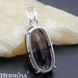 Oval Amethyst Topaz Necklace Pendant - Hot Mother's Jewelry