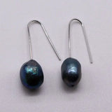 Freshwater Baroque Pearl 925 Sterling Silver Earrings