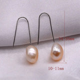 Freshwater Baroque Pearl 925 Sterling Silver Earrings