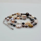 Baroque Pearl Necklace Irregular Shape Ladies Necklace