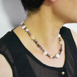 Baroque Pearl Necklace Irregular Shape Ladies Necklace
