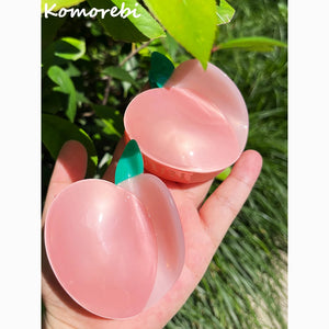 Pink Peach Hairpin Geometric Fruit Hair Clip Acetic Acid Claw for Women