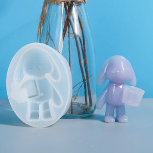 Rabbit Shape Table Decoration Silicone Mold