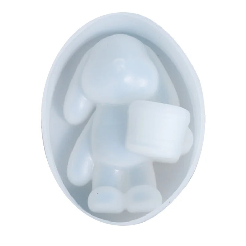 Rabbit Shape Table Decoration Silicone Mold