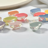 Diamond Section Wave Resin Patch DIY Earrings Hair Accessories 10pcs