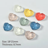 Diamond Section Wave Resin Patch DIY Earrings Hair Accessories 10pcs