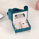 Velvet Jewelry Box for Rings Earrings Necklace