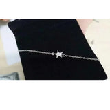 Star Charm Bracelet 925 Sterling Silver Womens Jewellery Gift