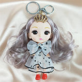 Sweet Doll Big Eye Keychain Charm for Women