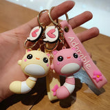 Totoro Cat Keychain Pendant Cartoon Cat Bag Ornament Gift