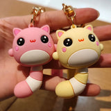 Totoro Cat Keychain Pendant Cartoon Cat Bag Ornament Gift