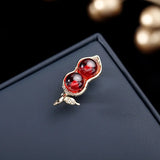 Opal Peanut Lapel Pin Coat Accessories