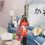 Lovely Uniform Little Girl Key Chain PendantSimplicity Keychain Creative Gift