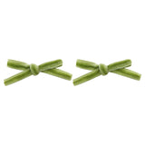 Colorful Velvet Fabric Ribbon Bow DIY Hairpin Jewelry
