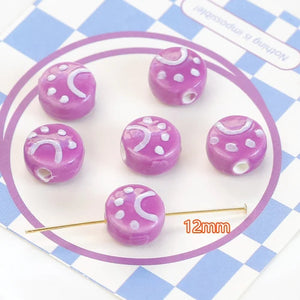 Ceramic Cake Cat Claw Beads DIY Necklace Bracelet Material
