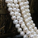 9-10mm Freshwater Pearl Charms for Women Jewelry Making Beads