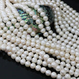 9-10mm Freshwater Pearl Charms for Women Jewelry Making Beads