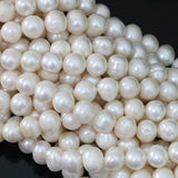 9-10mm Freshwater Pearl Charms for Women Jewelry Making Beads