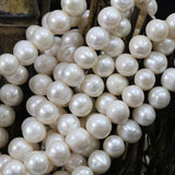 9-10mm Freshwater Pearl Charms for Women Jewelry Making Beads