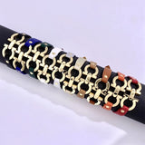 Women's Ins Geometric Buckle Bracelet