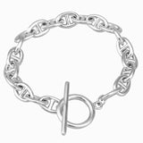 S925 Pure Silver Bracelet Punk Youth Jewelry Ring Shape