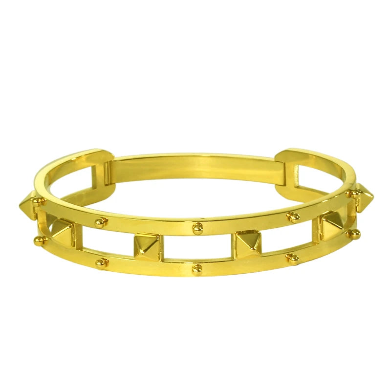 Stainless Steel Bangle Feminina Jewelry Couple Bracelet Gift