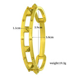 Stainless Steel Bangle Feminina Jewelry Couple Bracelet Gift