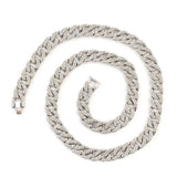 Men's 9mm Cuban Hip Hop Chain Necklace Decor