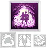 Swing Cutting Dies Trees Stencil Template Love Die Cuts Mental Cutting DIY