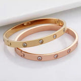 Sparkling Rhinestone Lovers' Bracelet Gift