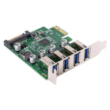 PCI-E to USB 3.0 HUB Adapter 5Gbps