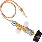 Gas Fireplace Safety Control Valve Kit Thermocouple Replacement