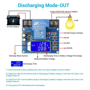 Low Voltage Cutoff Switch for Lead Acid and Lithium Batteries