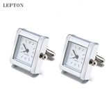 Digital Watch Cufflinks For Men Lepton Clock Cufflinks