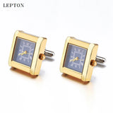 Digital Watch Cufflinks For Men Lepton Clock Cufflinks